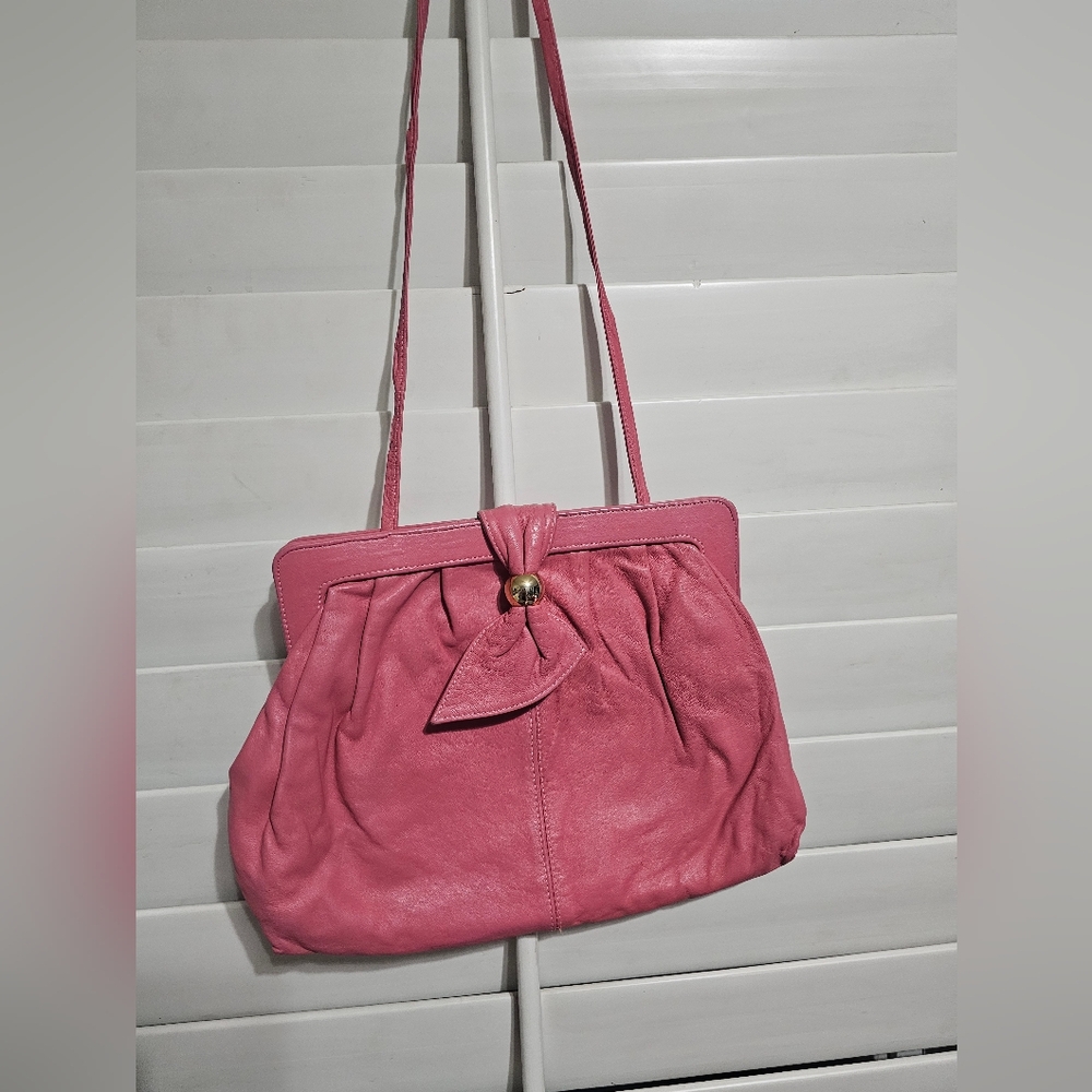 RARE Made in Italy leather bag vintage